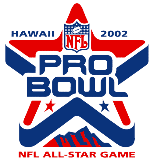 Pro Bowl 2002 Primary Logo iron on transfers for clothing
